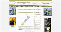 Desktop Screenshot of nzfishing.com